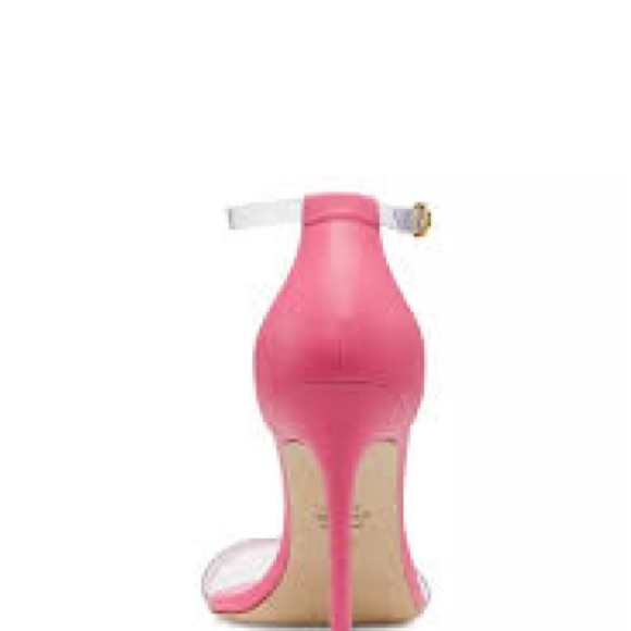 Stuart Weitzman Nudistcurve Ankle Strap 100 in India Pink 8 NIB - Picture 2 of 10